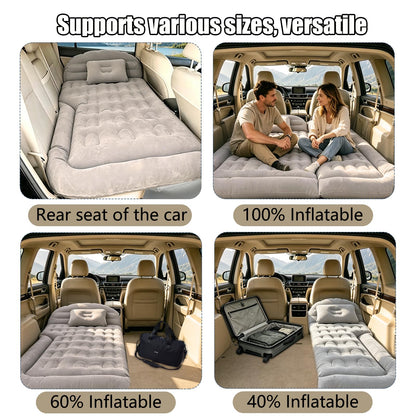 Icelus Auto Luftmatratze SUV 175 x 130 x 15 cm mit Luftpumpe