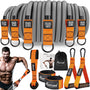 HPYGN Widerstandsbänder Set 300lbs - Expander Tubes: Mehrere farbige elastische Bänder für Krafttraining, Muskelaufbau & Rehabilitation.