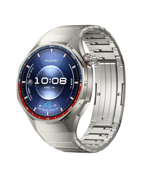 HUAWEI Watch GT 6 Pro Smartwatch, Titan, 46 mm, GPS, EKG, AMOLED – Gehäuse mit Saphirglas