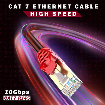MutecPower CAT 7 SSTP Netzwerkkabel Aussen 75m Schwarz