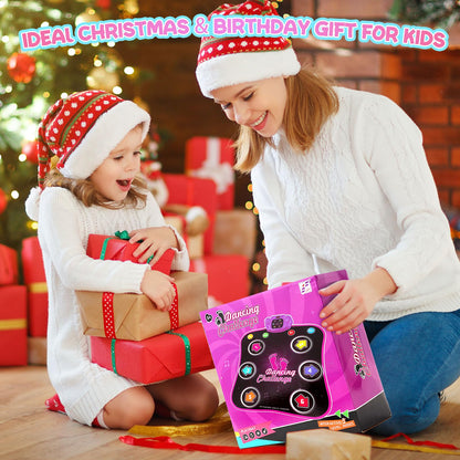 Dhapy Tanzmatte für Kinder mit Bluetooth und LED, 6 Modi, DM01