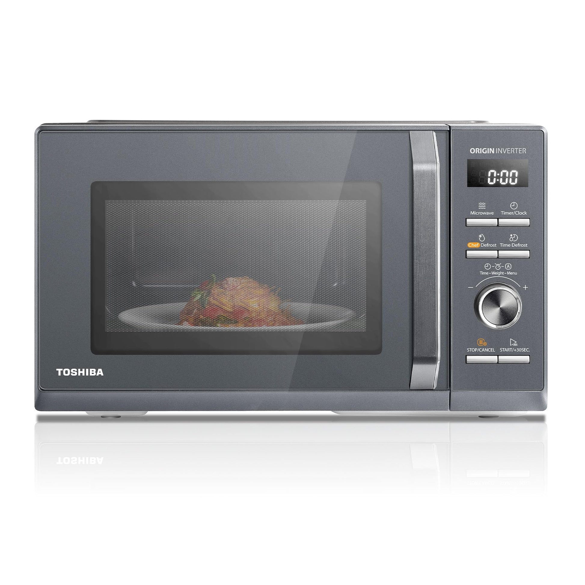 Toshiba MW3-AM25PFI(MG) Solo Mikrowelle - 25L Morandi-Grau. Rechteckig, Morandi-Grau. Zum Erhitzen und Auftauen von Speisen.