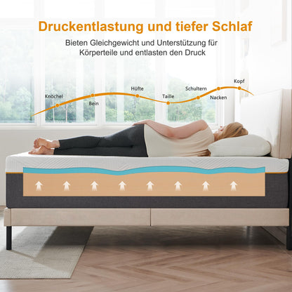 Sleremind Kaltschaummatratze 140x200 cm H3 16 cm