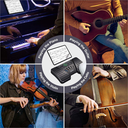 LEKATO JSP-01 Bluetooth Page Turner Pedal, kabelloser Fussschalter
