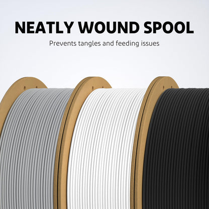 ELEGOO Matte PLA Filament 1,75 mm, 4 kg Multicolor Bundle, ±0,02 mm