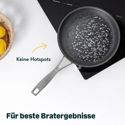 SILBERTHAL Bratpfanne Edelstahl beschichtet - 28 cm Induktion