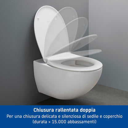 Duravit WC Sitz Absenkautomatik – Quick Release, Weiss