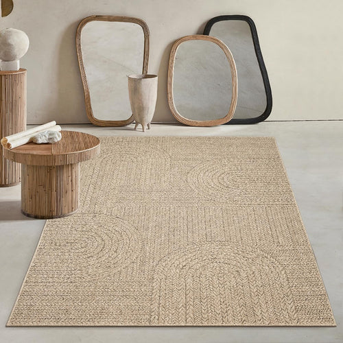 Mias Teppiche Soil Teppich im Jute-Look, 140 x 200 cm, Innen & Aussen