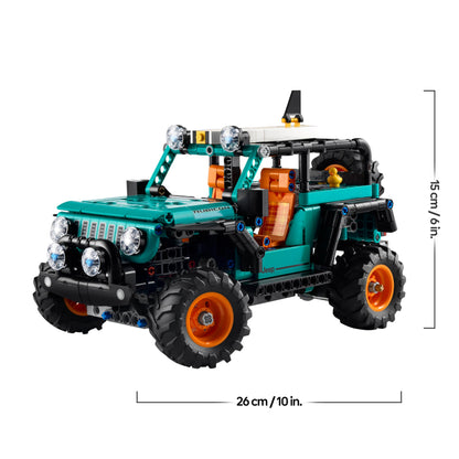 LEGO Technic Jeep Wrangler Rubicon Geländewagen Bauset 42227