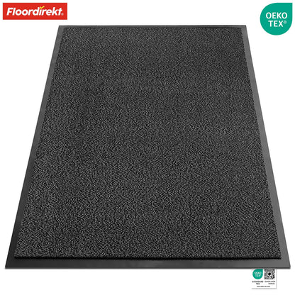 etm® Schmutzfangmatte Fussmatte – Anthrazit-Schwarz, 90x300 cm