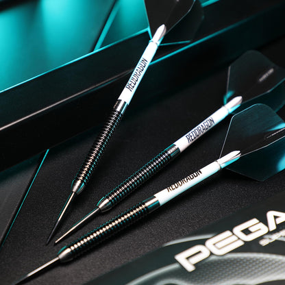 RED DRAGON Pegasus Steeldarts 22g, 80% Tungsten Dartpfeile mit Etui