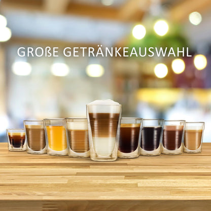 K-fee ONE Kapselmaschine für Kaffee, Tee & Kakao, Schwarz Kupfer
