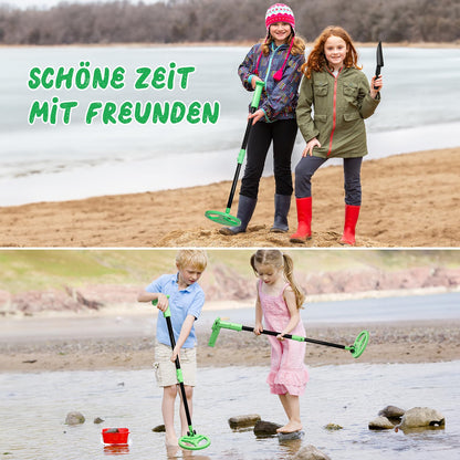 Smofrees MD-3007 Metalldetektor für Kinder, 60-86 cm, grün
