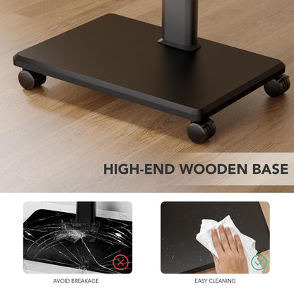 Universal Rollbarer Boden-TV-Ständer - 27-65 Zoll TVs