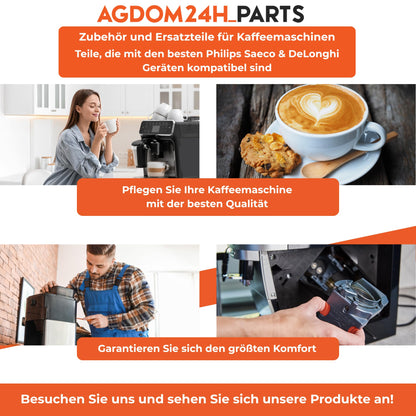 agdom24h_parts Milchbehälterdeckel SAPK001A für Philips Saeco