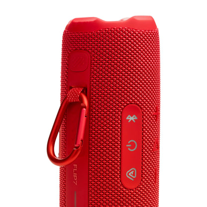 JBL Flip 7 Bluetooth Lautsprecher, tragbar, IP68 wasserdicht, Rot