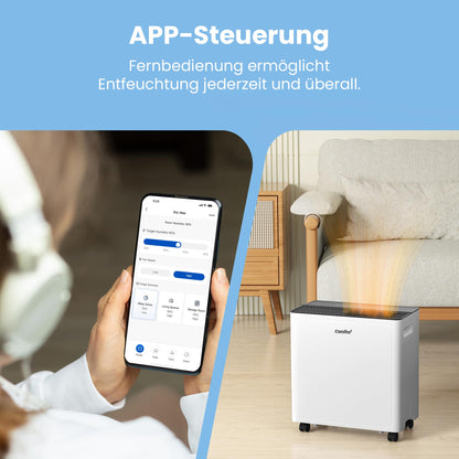 Comfee CDDAE-30DEN7-QA3 Luftentfeuchter, 30 L/Tag für Räume bis 73 m²