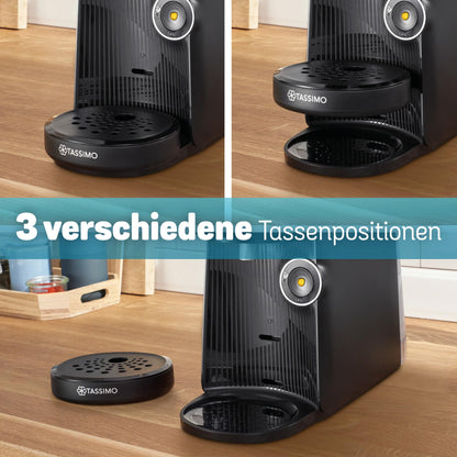 Bosch Tassimo Finesse Friendly Kapselmaschine TAS162E, 1400 W, schwarz