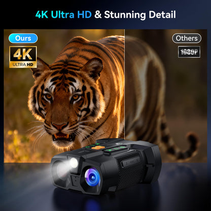 XOOIOOY N338 digitales Nachtsichtgerät 4K mit 4,5-Zoll-Display