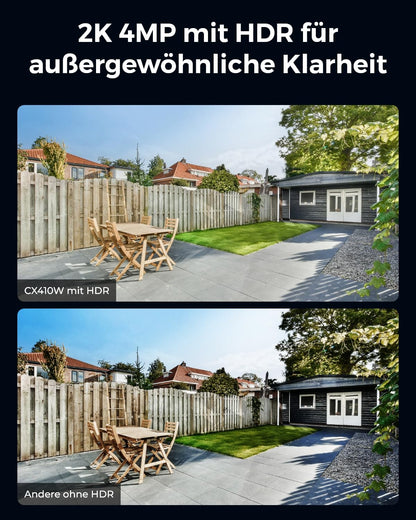 Reolink CX410W WLAN-Aussenkamera - ColorX Nachtsicht 4MP