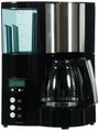 Melitta Optima Timer Filterkaffeemaschine 8 Tassen - Schwarz. Schwarze Filterkaffeemaschine mit Timer für die Brühfunktion von 8 Tassen Kaffee.