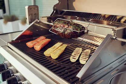 Enders Edelstahl-Grillspiess elektrisch für Boston 6 & HYDE 6