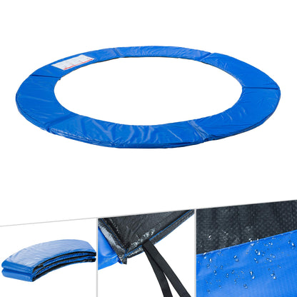 Arebos Trampolin Randabdeckung Federschutz Ø 487 cm, PVC, blau
