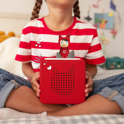 Toniebox Starterset Extrapack Hörspielbox – Rot Peppa Pig
