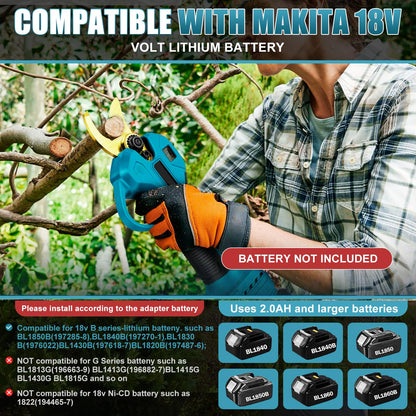 Makita 18V kompatible Akku Teleskop Astschere 2in1 – ohne Akku