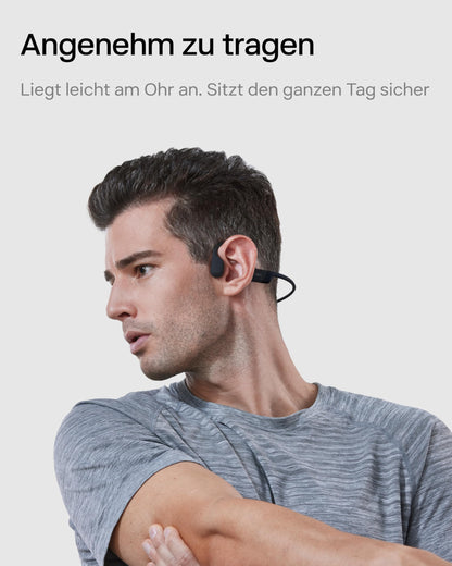 SHOKZ OpenRun Open-Ear Knochenschall-Kopfhörer mit Bluetooth