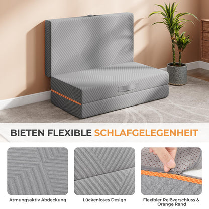 Vesgantti Klappmatratze Gästematratze – Gel Schaumstoff 140x195cm