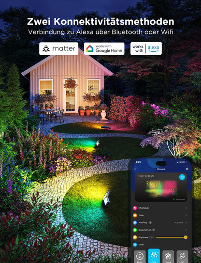 Govee Triade RGBIC LED Strahler Outdoor - Smart Matter
