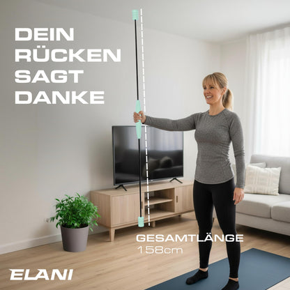 ELANI Schwingstab mit verstellbarem Widerstand und ergonomischem Griff