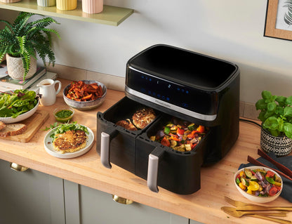 Russell Hobbs SatisFry Heissluftfritteuse 9 L, 2 Körbe, 27681-56