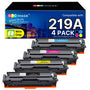 GPC IMAGE 219A Toner Set mit Chip – HP MFP 3302 Serie (4er). CMYK-Tonerkartuschen für HP MFP 3302 Laserdrucker zur Ausgabe, Füllstandschip.