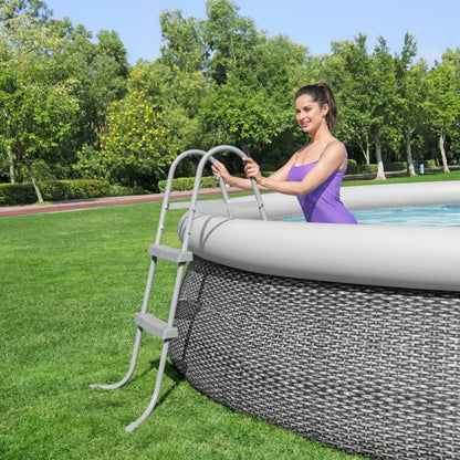 Bestway Flowclear Poolleiter 84 cm für Aufstellpools, grau, 58430