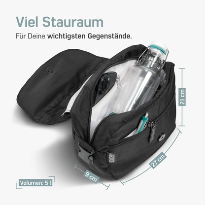 Borgen KLICKfix System Fahrrad Lenkertasche – 5L