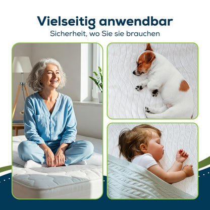 Sensalou Inkontinenz Betteinlage wasserdicht 90x160 cm - 4er Pack