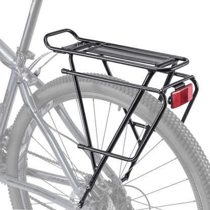CXWXC Kadacha Fahrradgepäckträger 26–29 Zoll / 700C, Aluminium, mit Reflektor