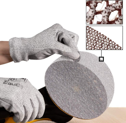 Mirka Abranet Netzschleifscheiben Ø 150 mm Klett Mix-Pack 35 Stück