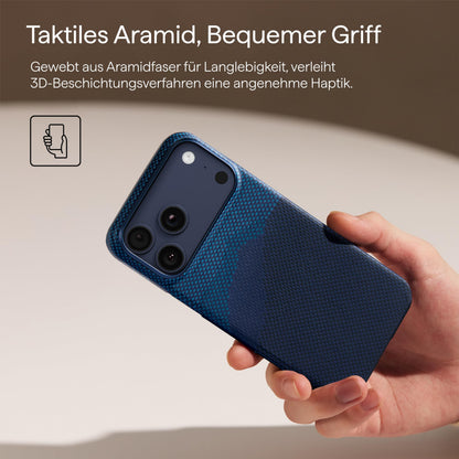 pitaka Aramidfaser Hülle iPhone 17 Pro ultradünn mit MagSafe