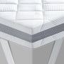 BedStory Gel-Matratzentopper 160x200 cm, H3/H4, 10 cm Kaltschaum