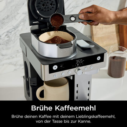 Ninja Prestige 2-in-1 Filterkaffee- und Kapselmaschine CFN802EU