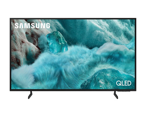 Samsung QLED Q7F 4K UHD Smart TV 50 Zoll mit AI Prozessor. Schwarzes, flaches 50-Zoll-Display für 4K UHD Heimkino.