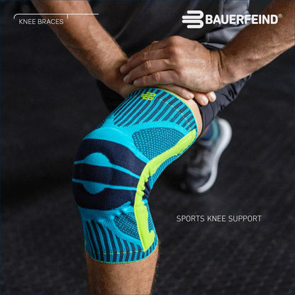 BAUERFEIND Knee Support Kniebandage – mit Silikonring