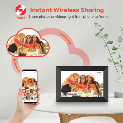 Frameo WLAN Digitaler Bilderrahmen 10.1 Zoll – 2er-Pack, 32GB