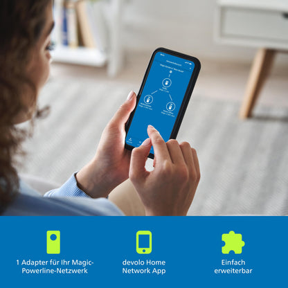 devolo Magic 2 WiFi next Powerline WLAN Erweiterung weiss