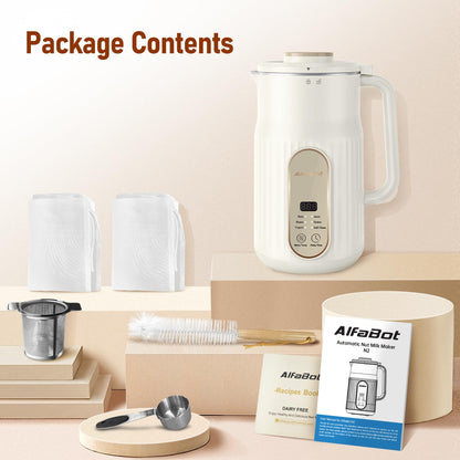 AlfaBot N2 Nussmilchmaschine – Pflanzenmilchmaschine 1000ml