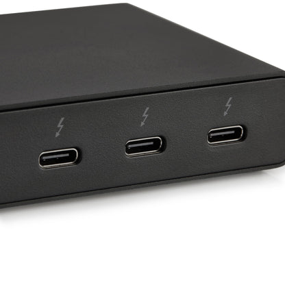 Amazon Basics Thunderbolt 4 Dockingstation – Dual-Display, Schwarz, EU