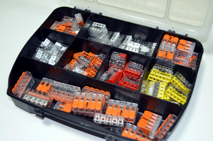 WAGO Verbindungsklemmen Set, 150 Stück, Serie 221 + 2273